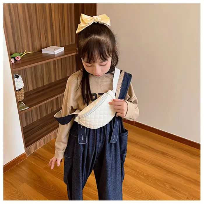 Sac Banane Matelassé pour Fille et Garçon