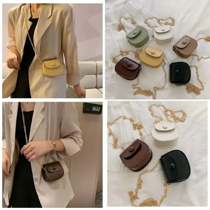 Mini sac à bandoulière sac à main pochette garçon chaîne sac