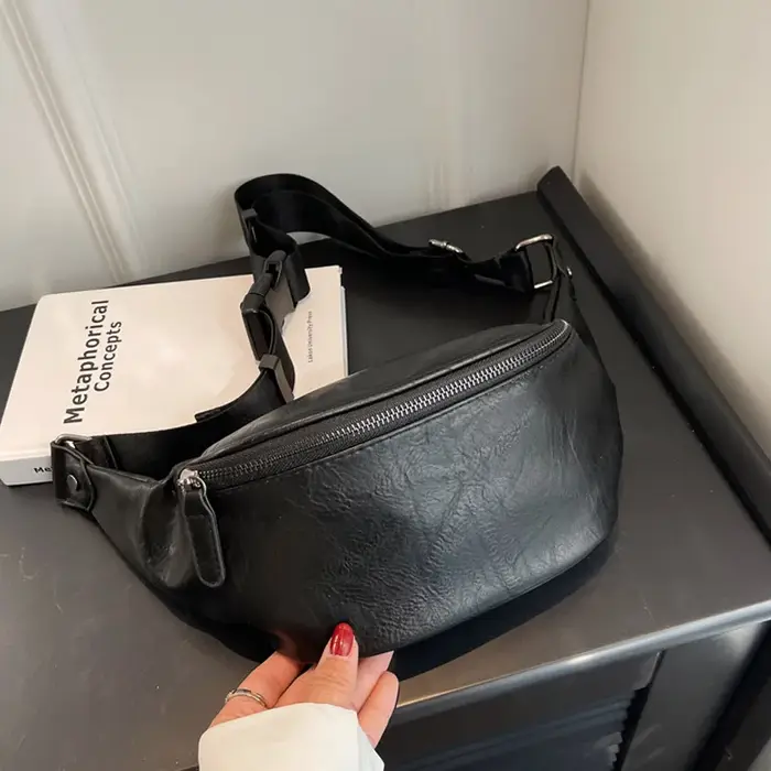Marque de luxe femme ceinture sac couleur unie en cuir Fanny pack sac à main mode dames taille sac concepteur épaule bandoulière poitrine sac