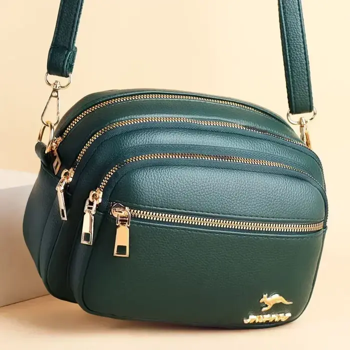 Sac à main en cuir souple pour femme