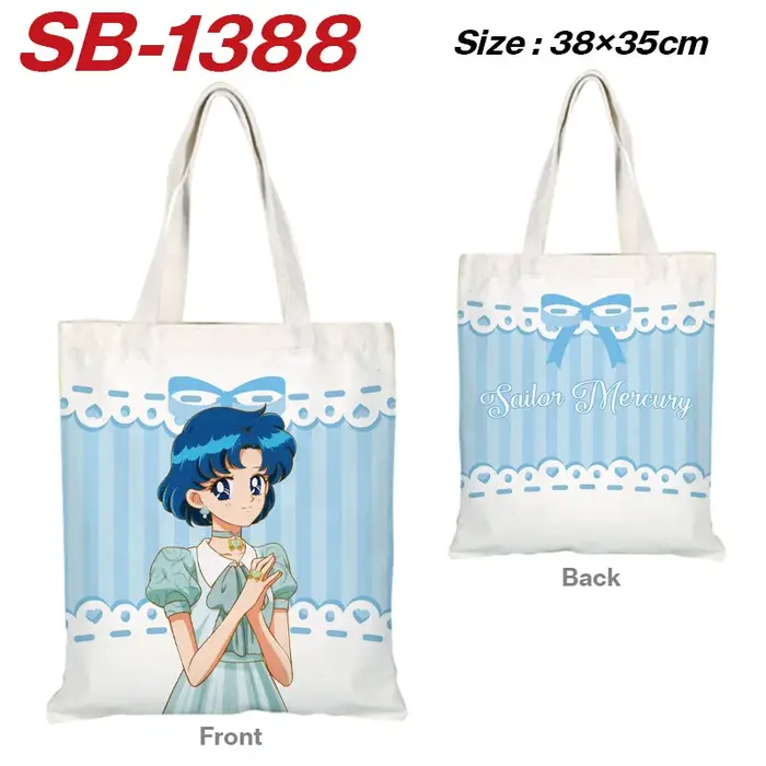Anime marin lune toile sac Kawaii dessin