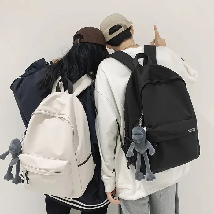 Sac à dos pour femmes, couleur unie