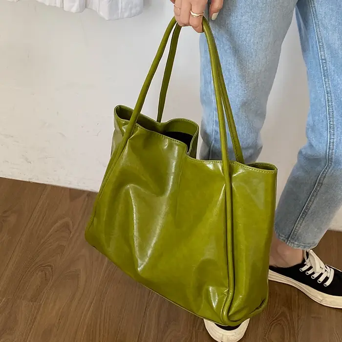 Sac à main Vintage vert pour femmes