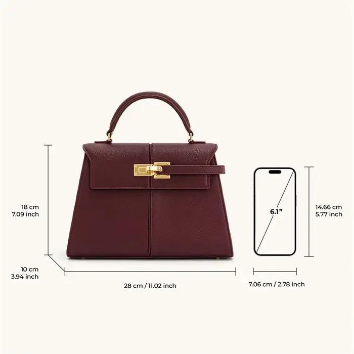 Sac trapézoïdal JW PEI, nouveau style, sac bandoulière en cuir véritable pour femme, design de niche