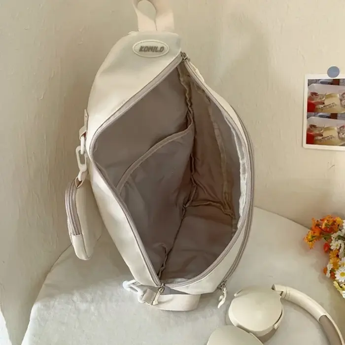 Sac à bandoulière Transparent à fermeture éclair pour femmes