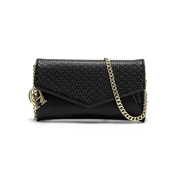 Sac à bandoulière polyvalent tendance pour femme, pochette élégante classique avec chaîne, sac léger