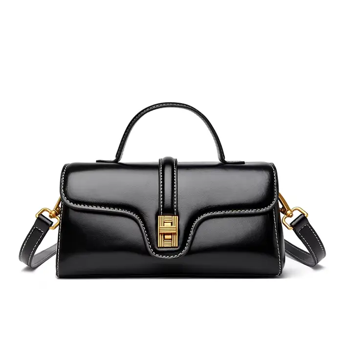 Sacs à main de luxe en cuir véritable pour femmes, sacs à bandoulière de styliste pour dames, sacs à