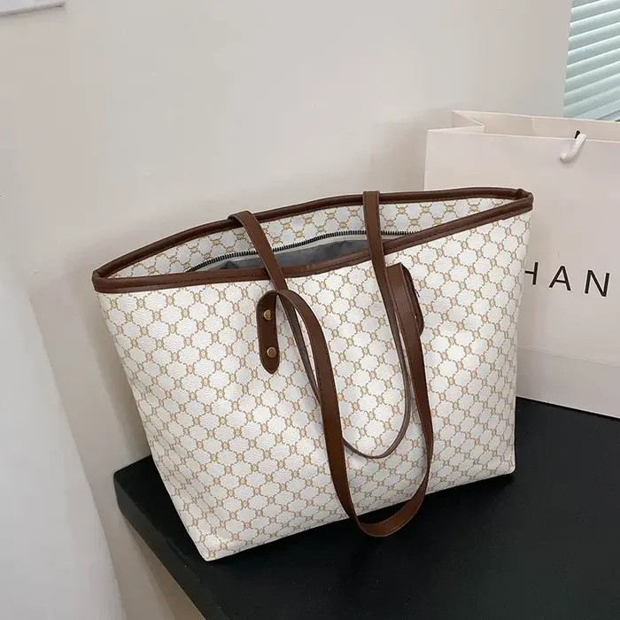 Sac à langer de luxe en cuir pour femme