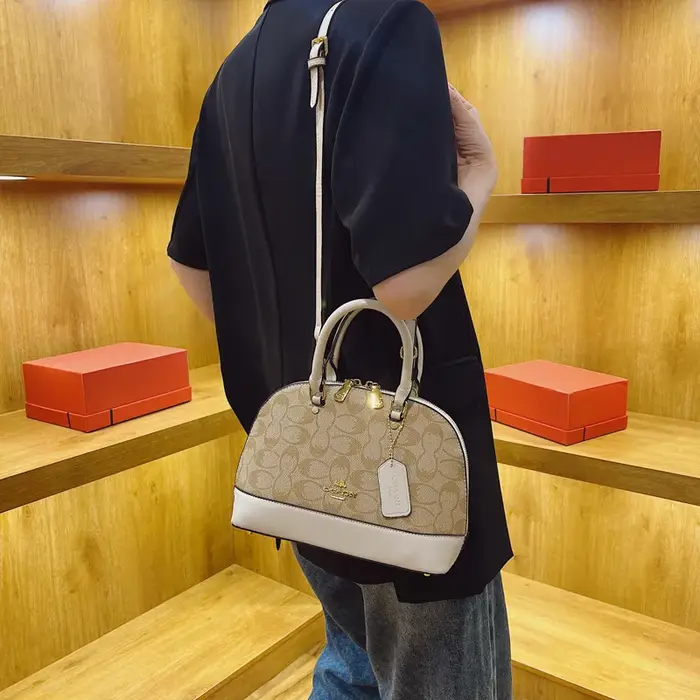 Sac à langer imprimé rétro haut de gamme