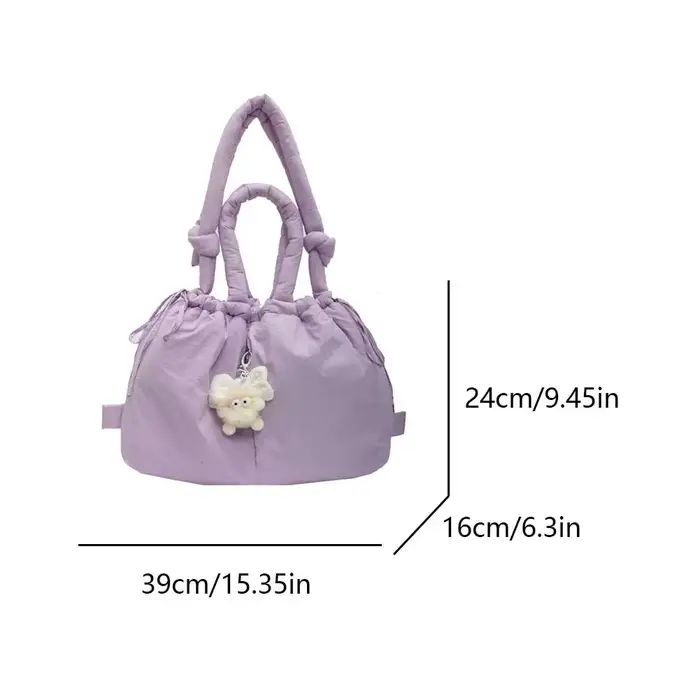 Sac fourre-tout matelassé léger