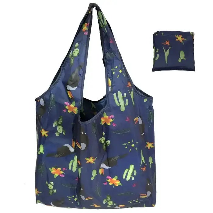 Sac de courses pliable écologique imprimé tendance