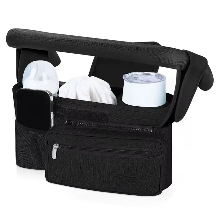 Sac de rangement universel pour poussette et chariot de bébé, sac de rangement à bandoulière pour ma
