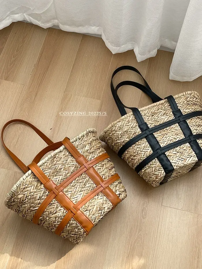 Sacs à main tissés faits à la main