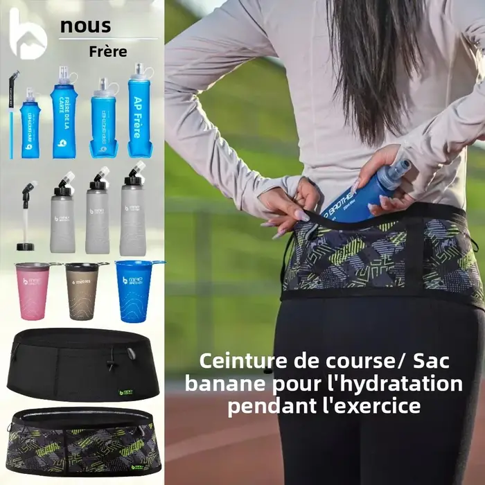 Sac banane MAP BROTHER invisible et élastique pour la course à pied