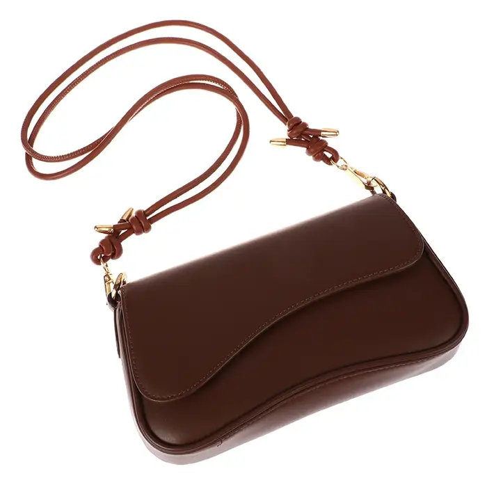 Accessoires de sangle de sac à bandoulière en cuir multicolore