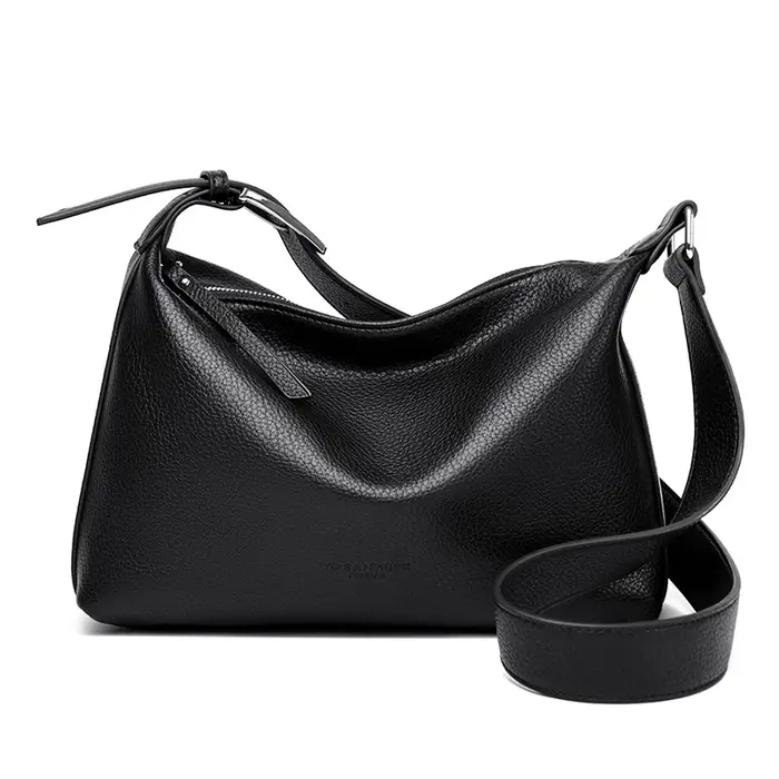 Sacs à main de grande capacité de Style rétro, sac à bandoulière simple de loisirs en cuir Pu de hau