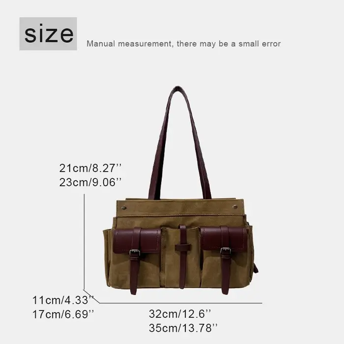 Sacs fourre-tout en toile classique pour femmes