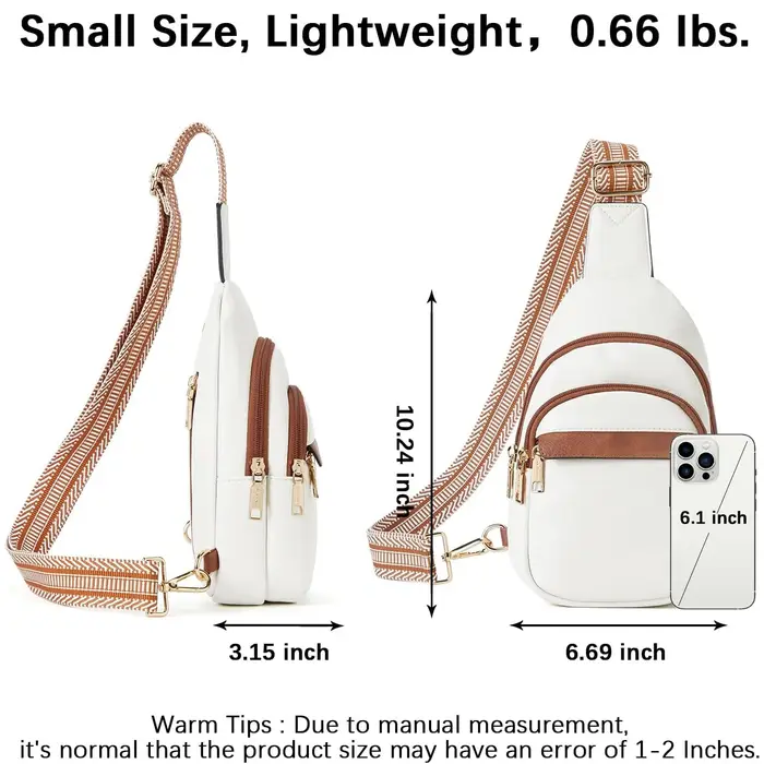 Sac à bandoulière en cuir pour femme