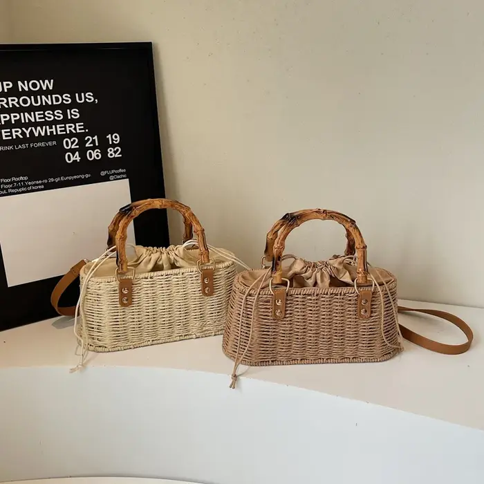 Tissu couleur unie sacs à bandoulière chaîne exquise haute beauté dames