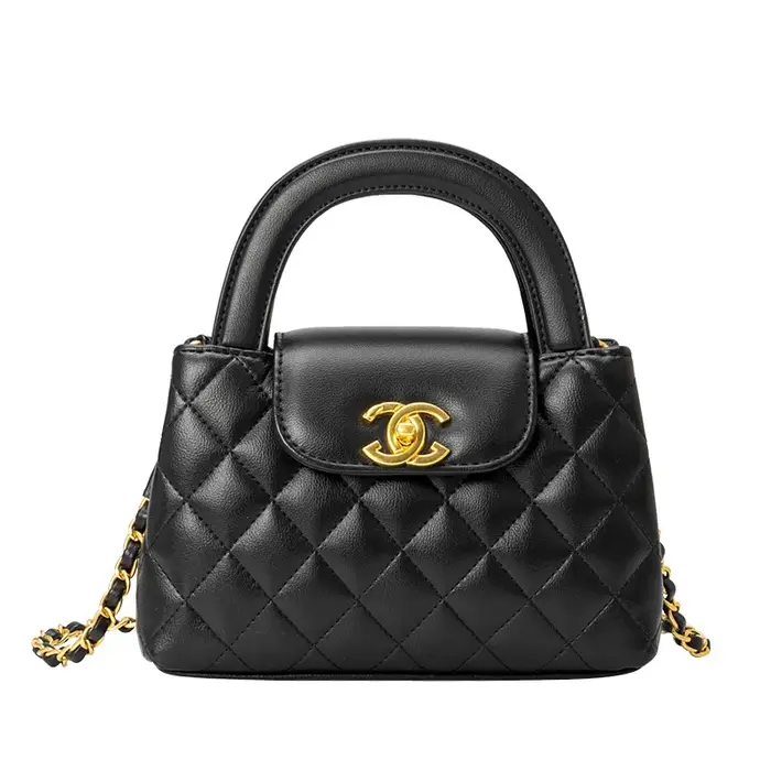 Sac carré portable texturé, nouvelle collection 2026, polyvalent, luxe léger, sac bandoulière chaîne