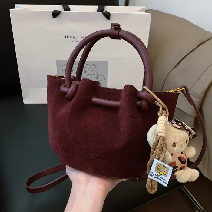 Sac à main rétro en cuir NuSO k pour femme