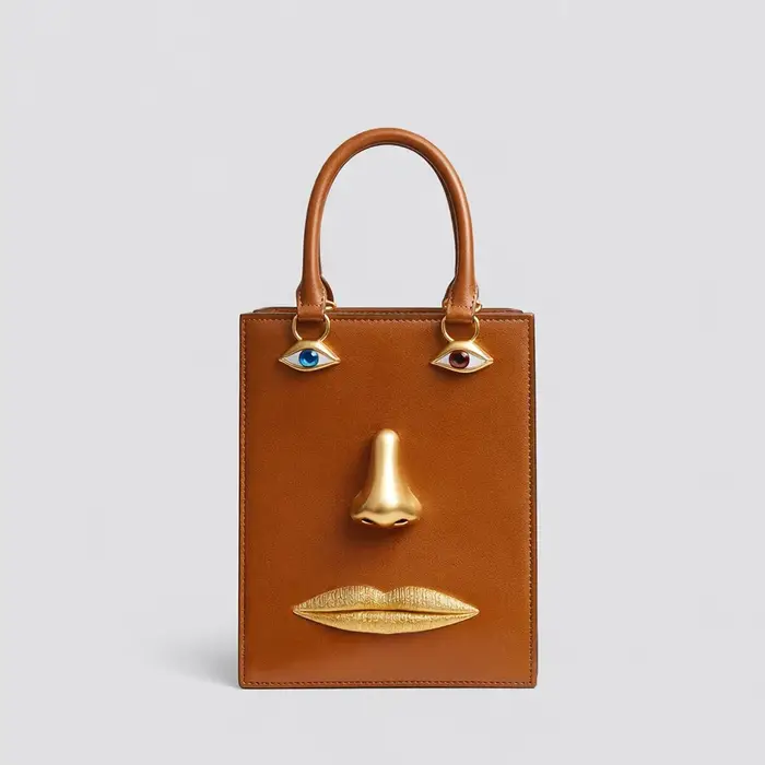 Sac à main pour femme en cuir noir de haute qualité