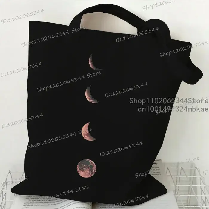 Vintage lune et soleil imprimé femmes sac à bandoulière drôle mode