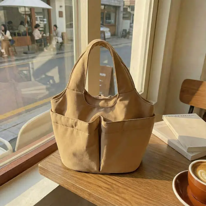 Sacs à main décontractés en tissu doux pour femmes, fourre-tout de bonne qualité, grande capacité, l