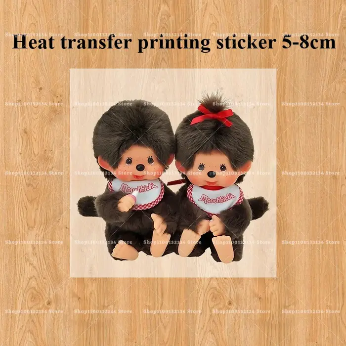 Sacs à bandoulière Monchhichi, sacs à bandoulière Oxford avec figurines de dessins animés, sac messa