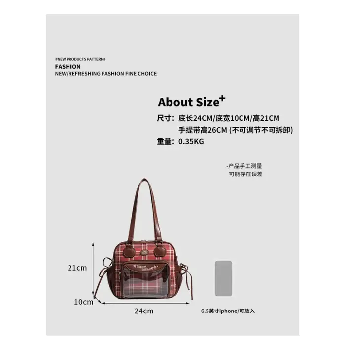 Sac à main japonais Harajuku Y2K Ulzzang Ita pour femmes