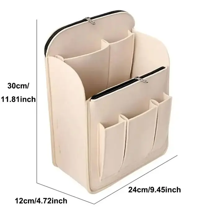 Nouvel Organisateur de Sac à Dos Multi-Poches en Feutre Grande Capacité pour Longchamp – Insert Portable de Voyage