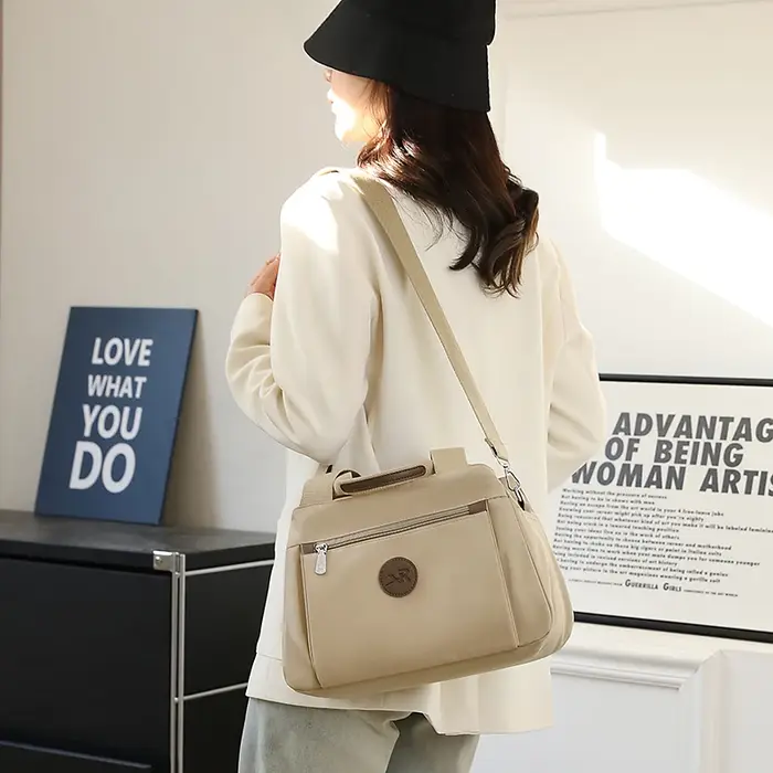 Sac à bandoulière pour femmes, nouvelle mode, haute qualité, grande capacité, sac à bandoulière étanche, sacs à main multifonctionnels pour femmes