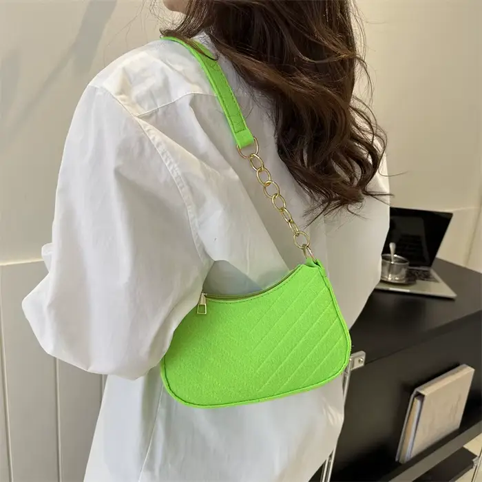 Mini sacs à bandoulière en feutre pour femmes