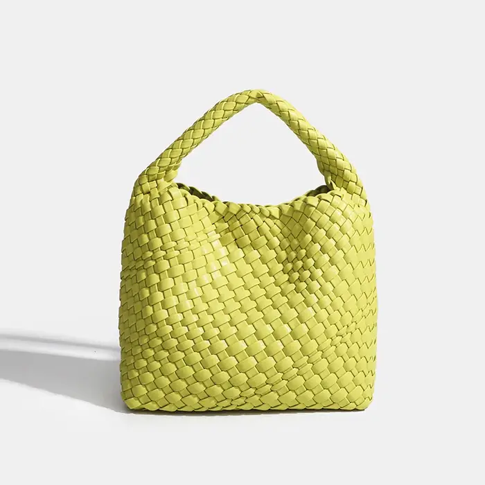 Sac seau tissé à la main pour femme