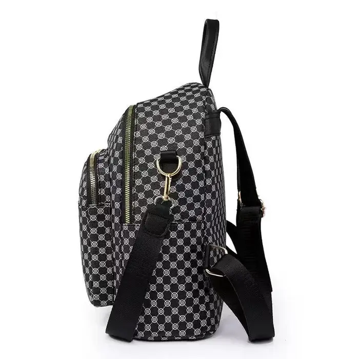 Sac à dos décontracté à motifs multicolores
