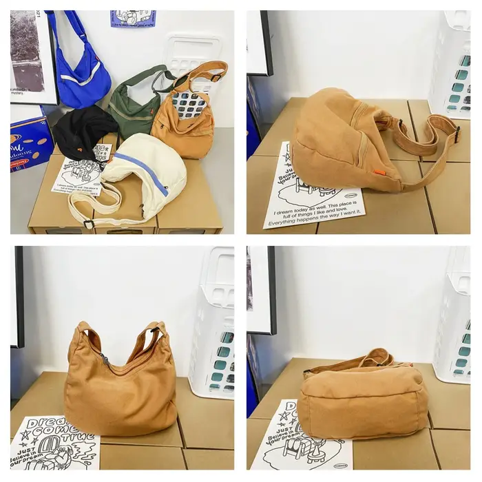 Sacs en toile vintage pour femmes