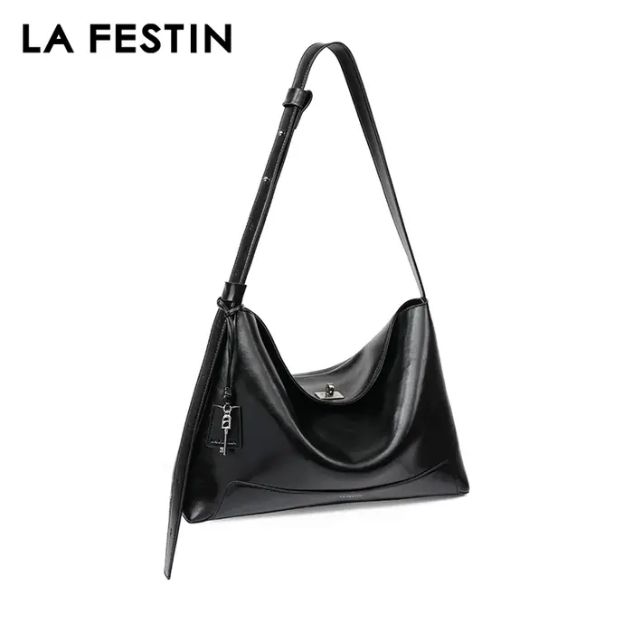LA FESTIN-Sac à Bandoulière en Cuir de Grande Capacité pour Femme, Fourre-Tout Populaire à la Mode