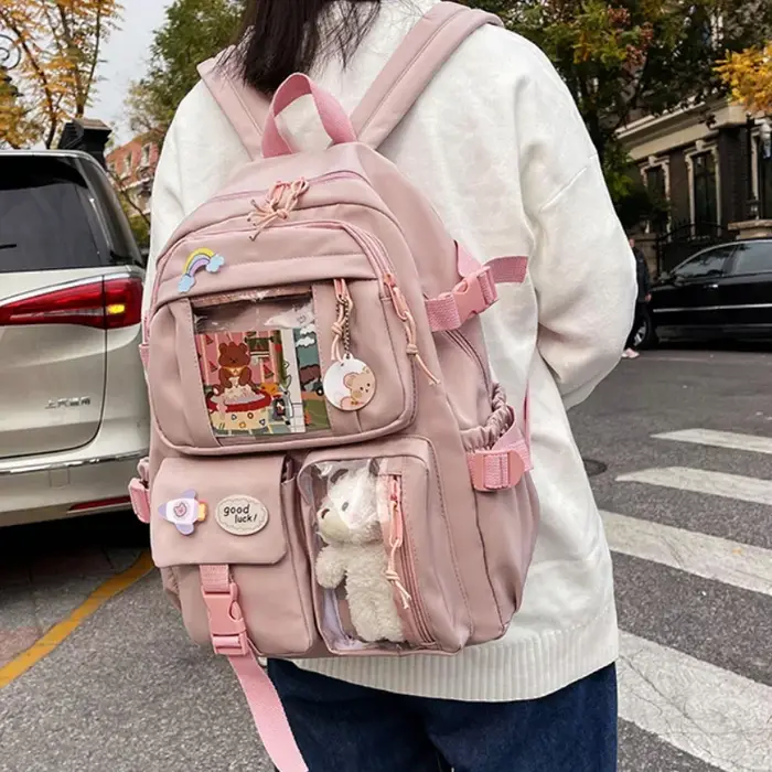 Sac à dos de style japonais pour filles