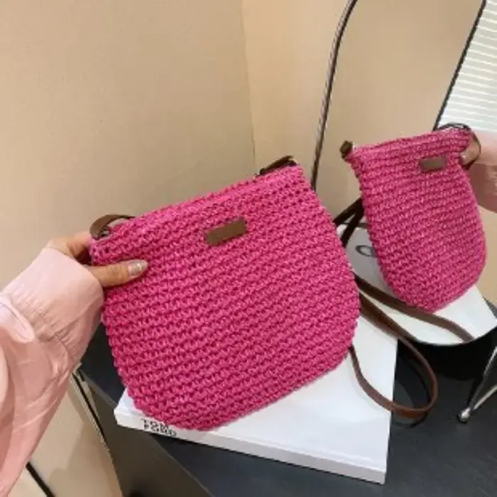 Sac à langer vintage : Sac à main de luxe en cuir pour femme