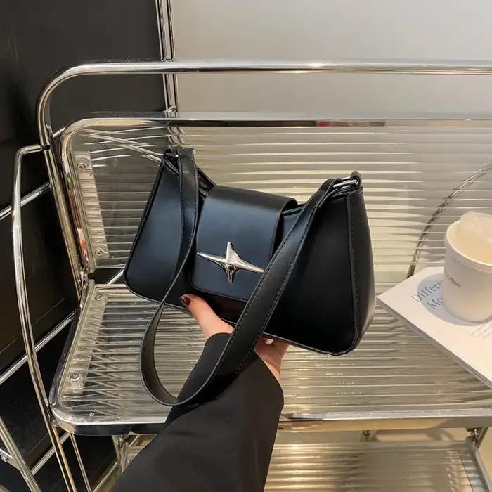 Sacs à bandoulière Vintage petit sac à main pour femmes classique en cuir PU sac
