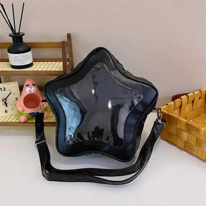 Mignon Kawaii Ita sac Original Anime étoile à cinq branches bidimensionnel sac à bandoulière rue mode Ulzzang sac