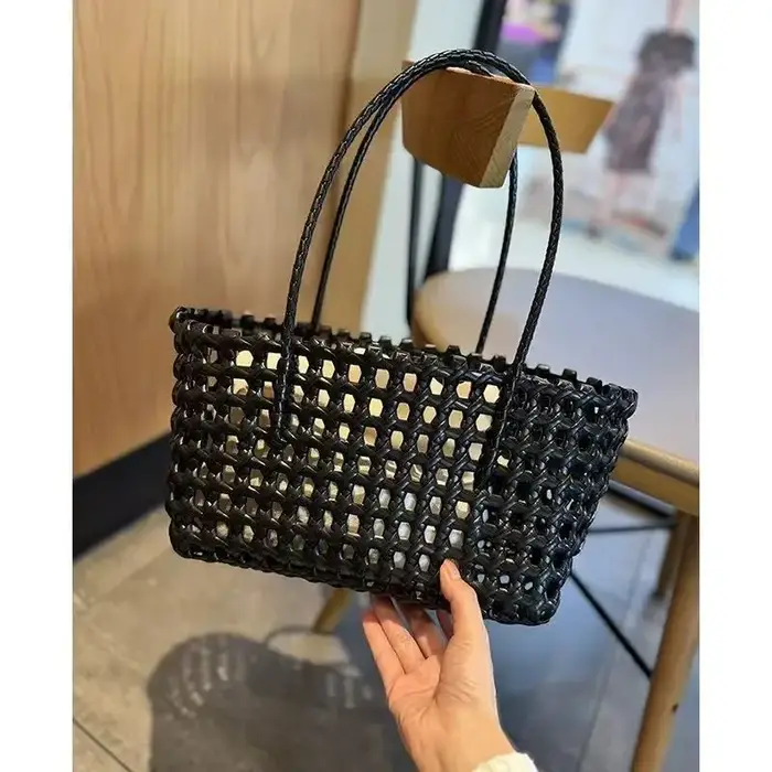 Nouveau panier tressé en PVC