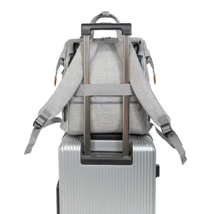 Sac de maternité nouvelle mode export-qualité USB pratique minimaliste léger voyage maman sac à couches grande capacité