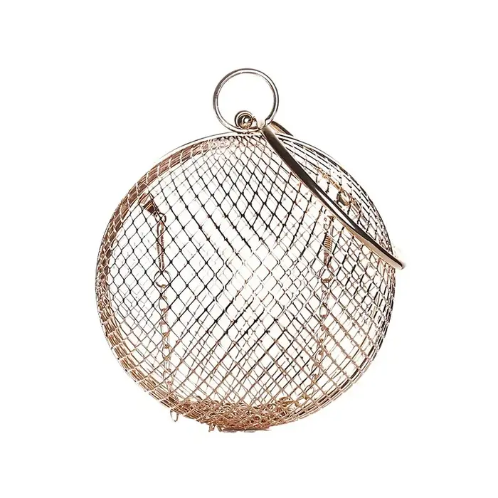 Sac à main en métal pour femme