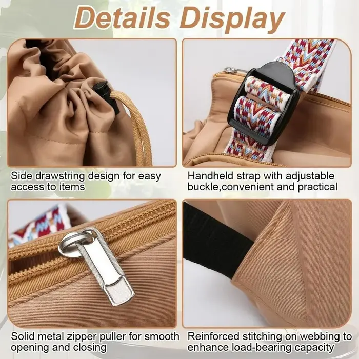 Sac à bandoulière Oxford pour femmes