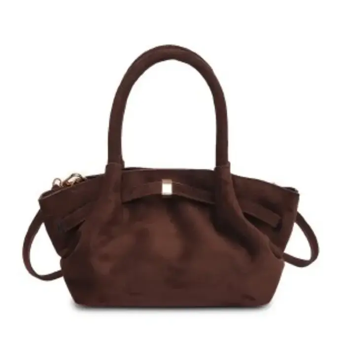 Sac à langer iconique en cuir de luxe pour femme