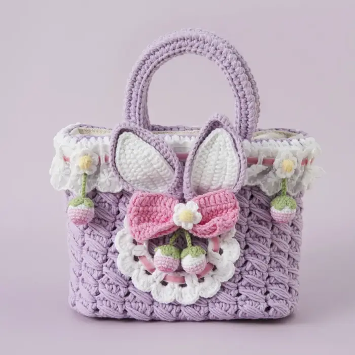 Sac au Crochet de la série Loli Girl de célébrité d'internet