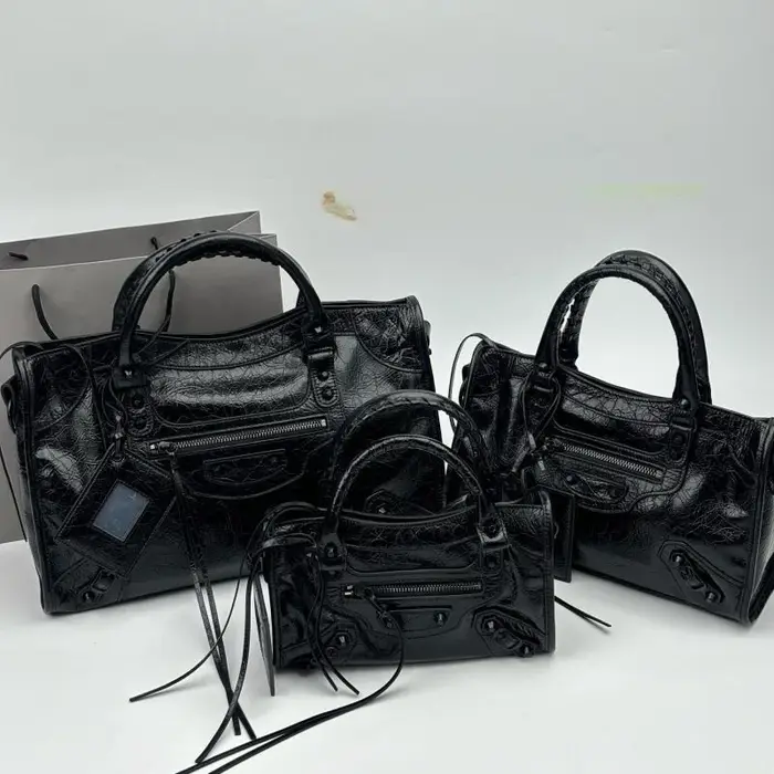 Sac fourre-tout en cuir véritable de style français pour femmes, design rétro minimaliste urbain, sa