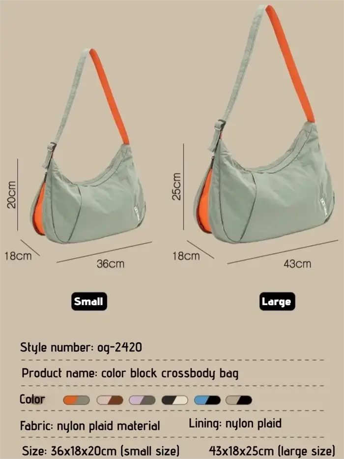Sac à bandoulière extensible, imperméable, léger, grande capacité, sangle réglable, sac messager pou
