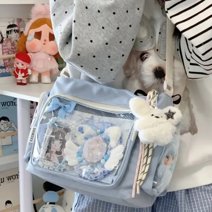 Sac Ita tendance transparent pour filles